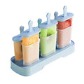 Minimalist Popsicle Molds Set 6 Pieces Ice Popsicle Collection